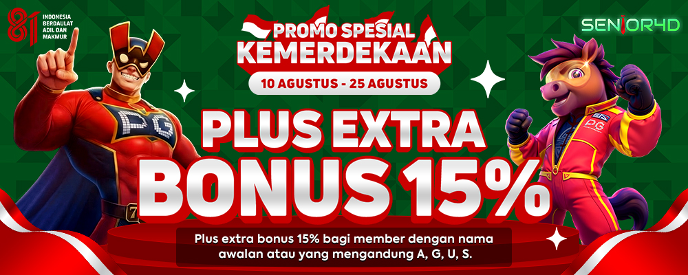 Promo 17 Agustus 2026 Extra 15%