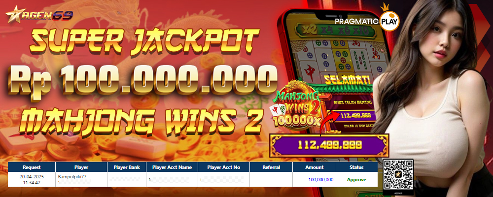 BUKTI JP MEMBER AGEN69 2025