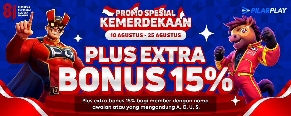 Promo 17 Agustus 2026 Extra 15%