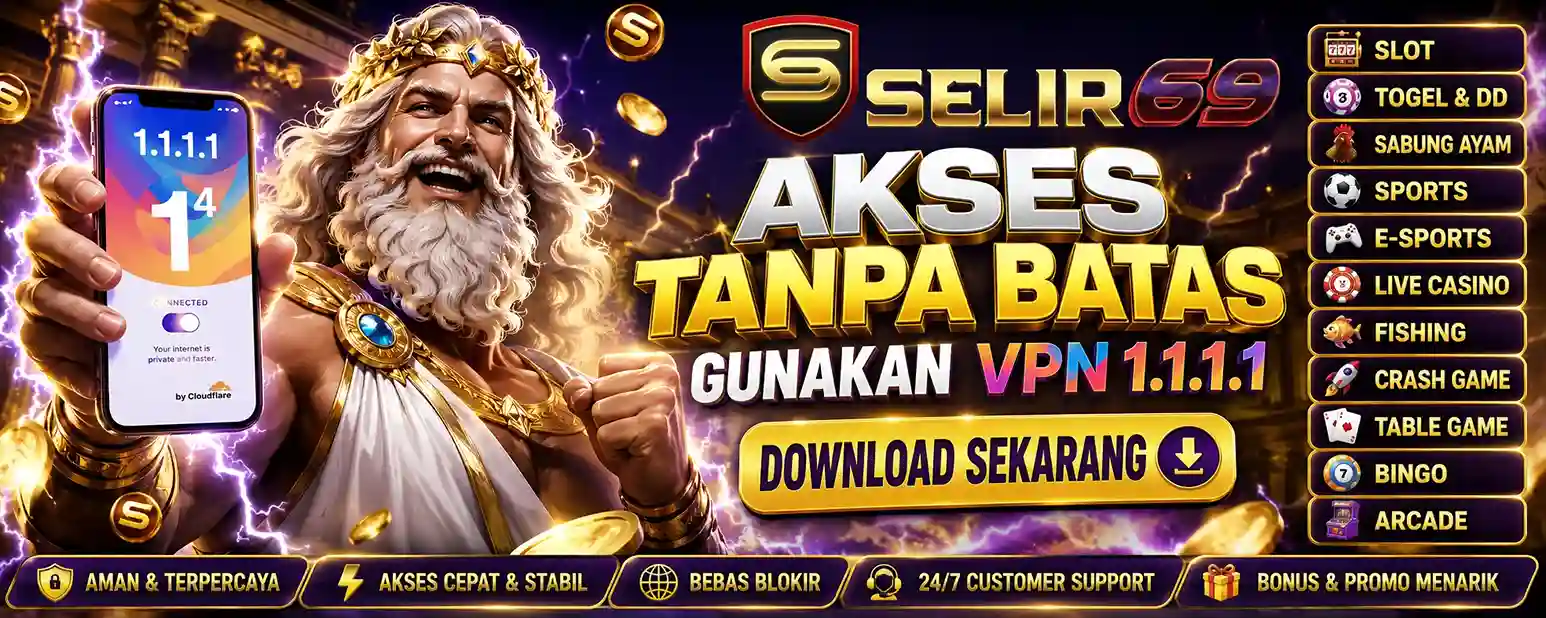 SELIR69 Akses Tanpa Batas dengan VPN 1.1.1.1