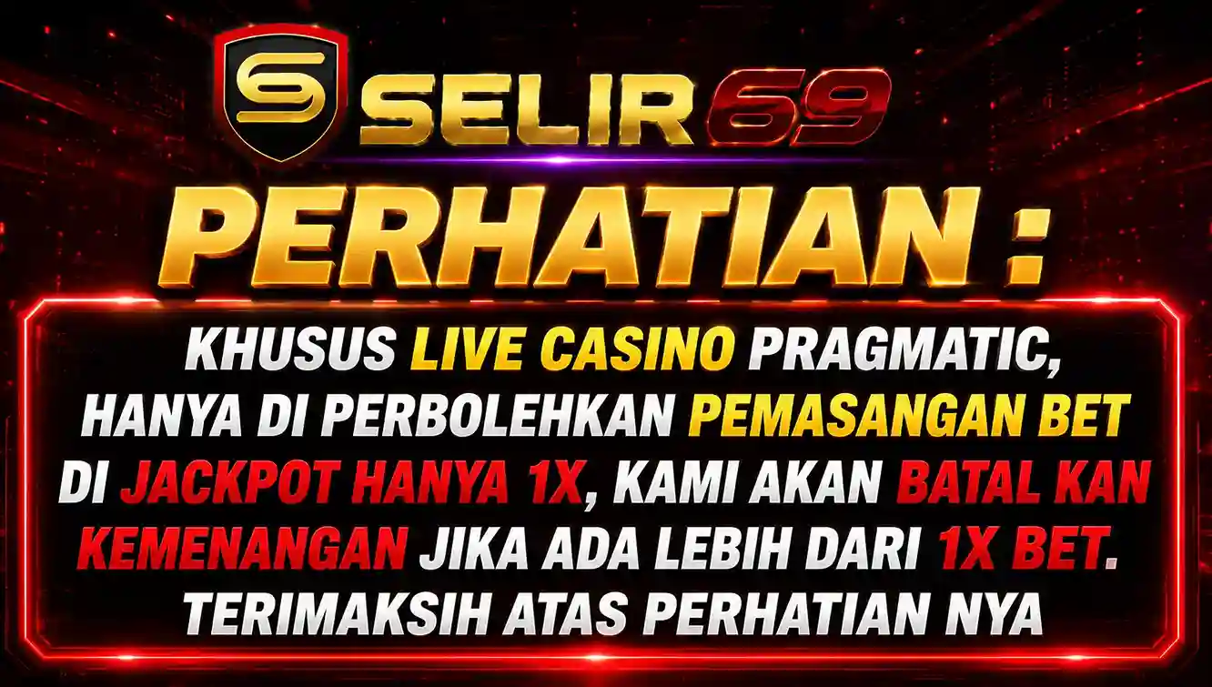 Peringatan aturan permainan live casino Pragmatic di Selir69
