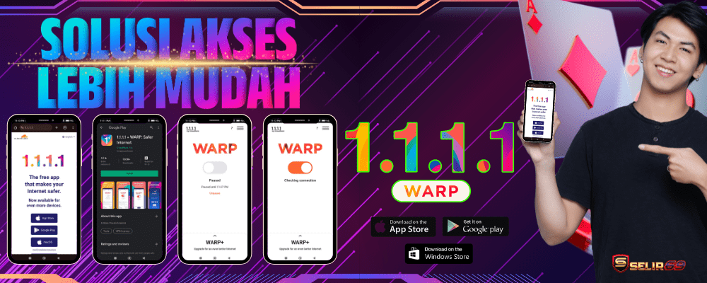 Panduan VPN 1.1.1.1 WARP untuk akses lebih mudah ke SELIR69